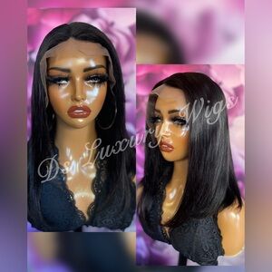Silky Straight 14” Bob 13x4 Lace Frontal Wig